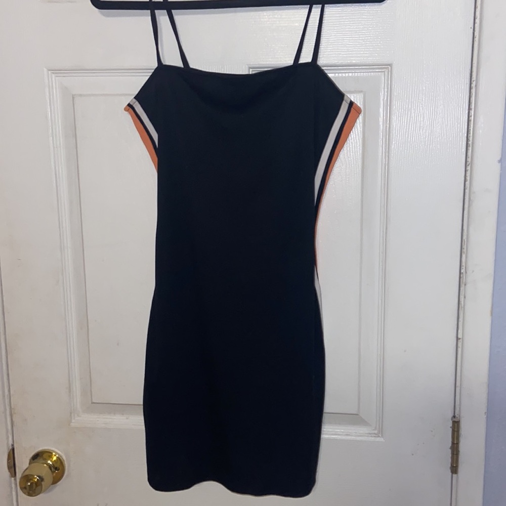 Black Strappy Dress